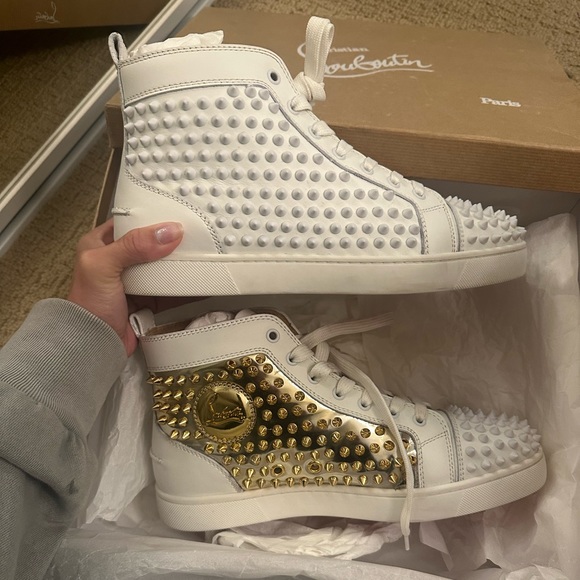 LOUBOUTIN PLATFORM SNEAKERS - Picture 2 of 7